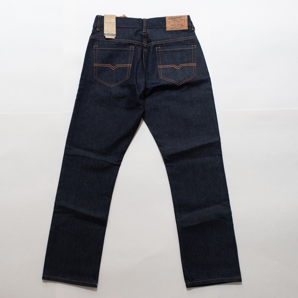 Dark Wash Slim Straight Fit Jeans - Picture 4 of 4
